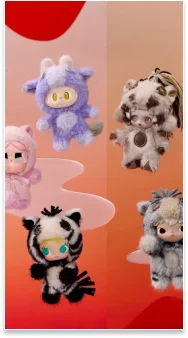 Mixed* Have a Good Run Series - Plush Pendant